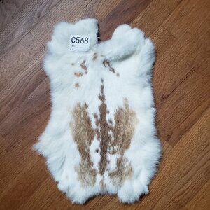Real rabbit pelt